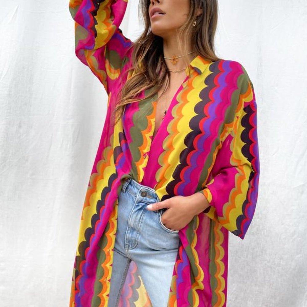 Never Fully Dressed Bali Oversized Shirt